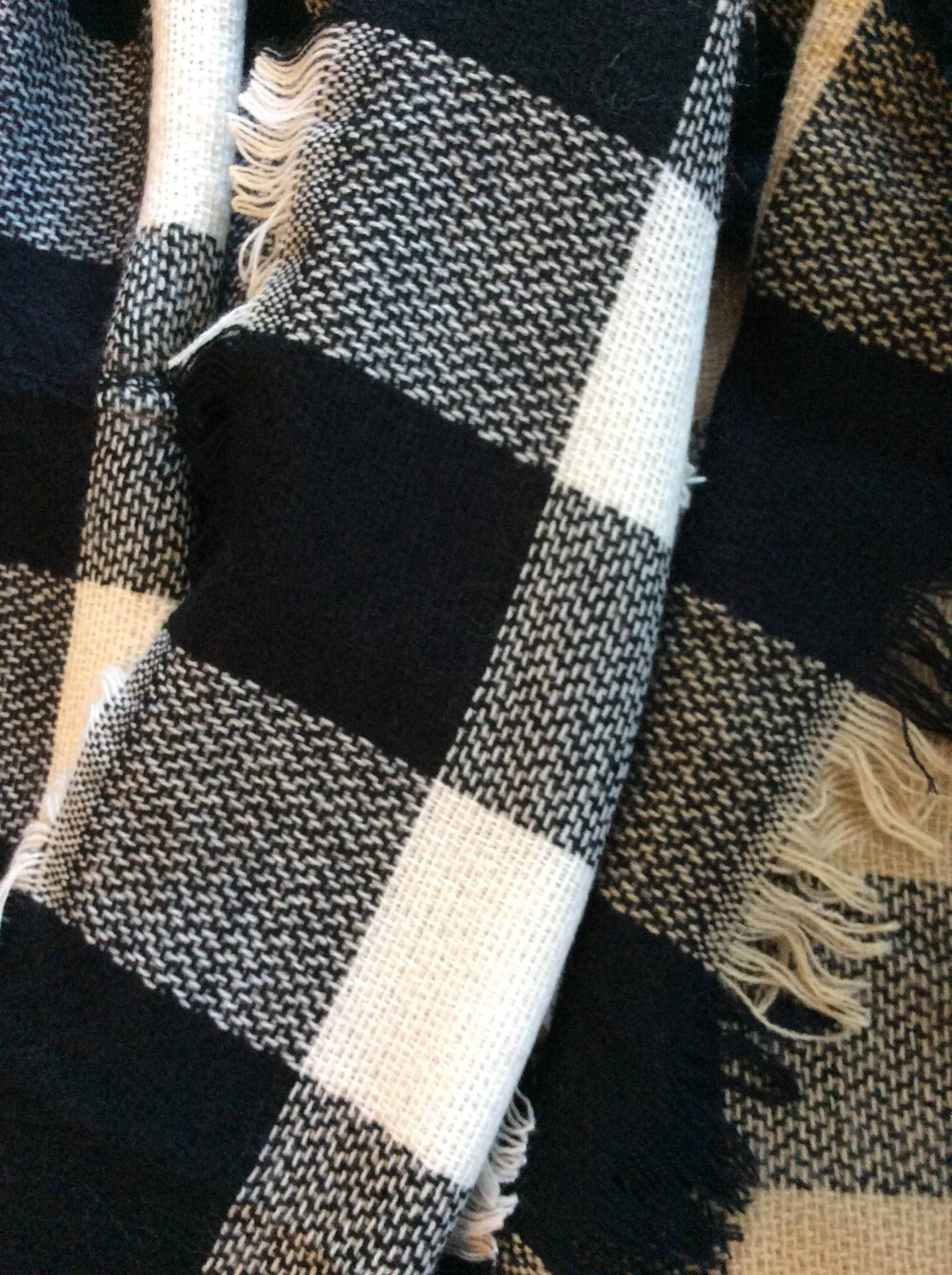 18115 - BUFFALO CHECK SCARF - SM8628