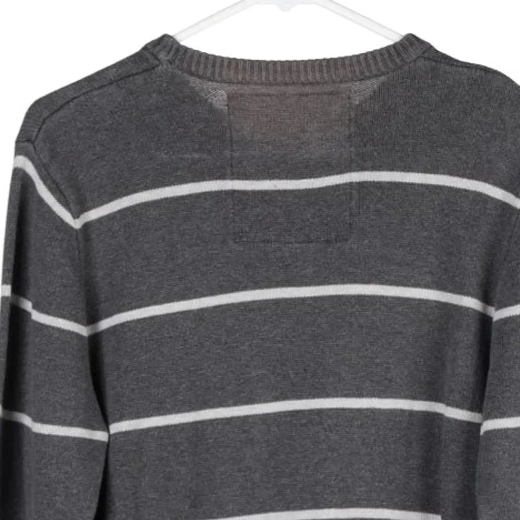 Abercrombie & Fitch Jumper - Large Grey Cotton