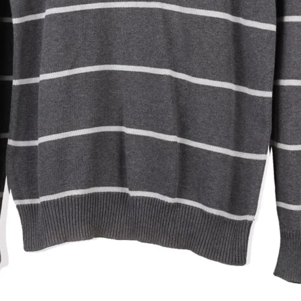 Abercrombie & Fitch Jumper - Large Grey Cotton