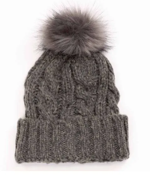 Addison Pom Pom Beanie
