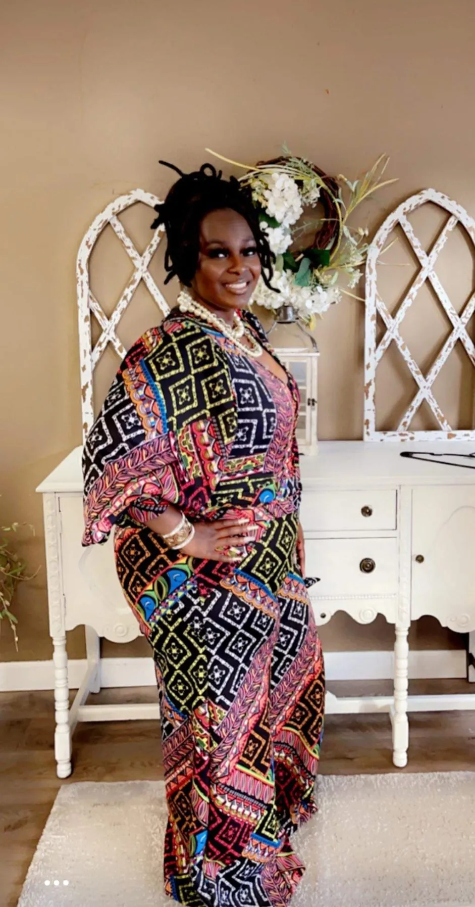 African Print Jumpsuit
