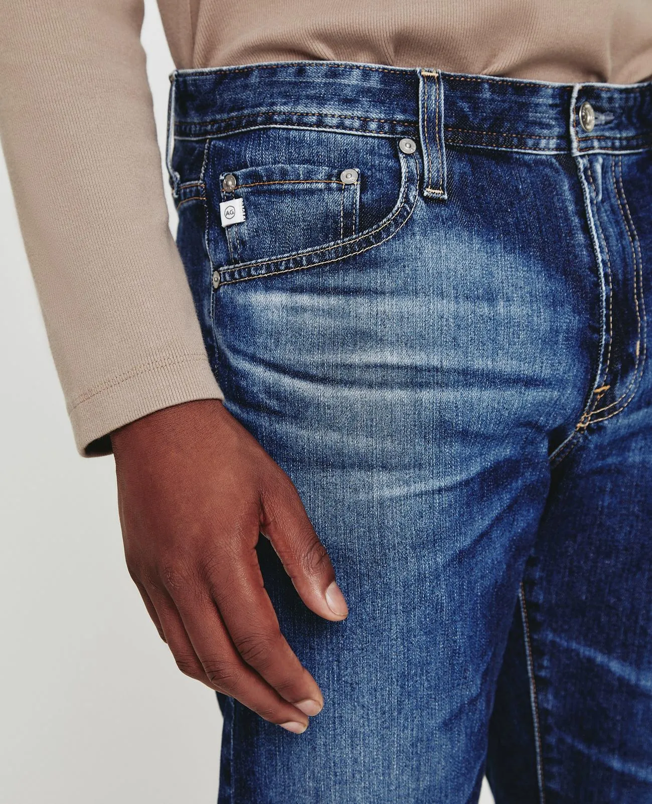 AG Vapor Wash Denim Tellis Jeans