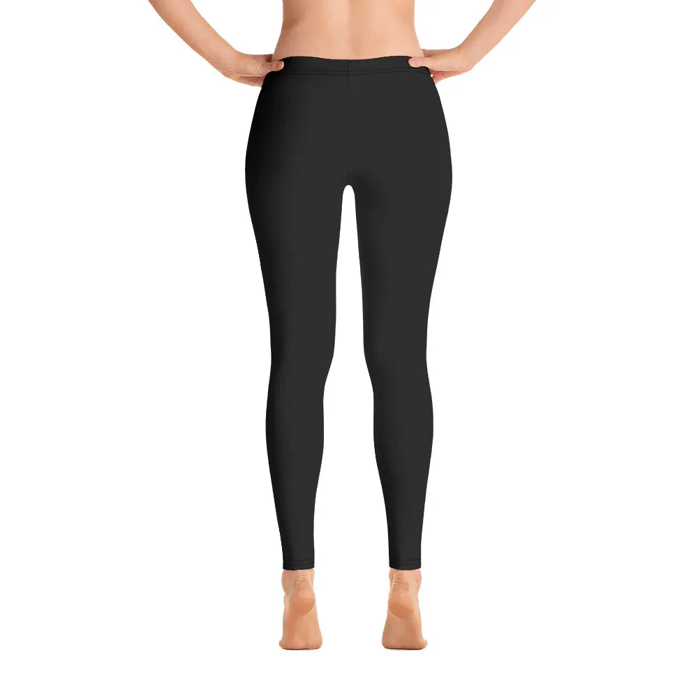 Agender Pride Flash Black Leggings