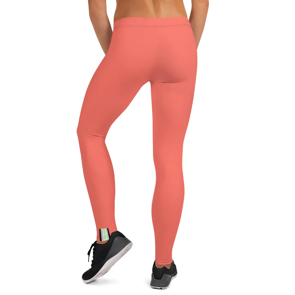 Agender Pride Flash Peach Leggings