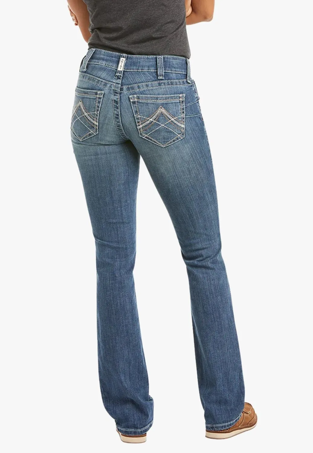 Ariat Womens R.E.A.L Straight Icon Jean