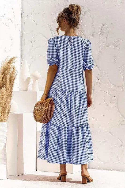Azelea Plaid Dress