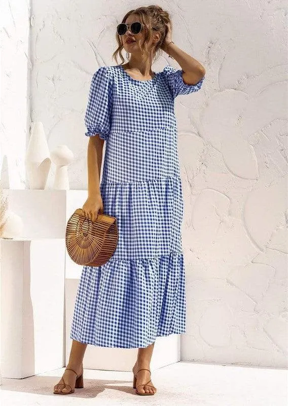 Azelea Plaid Dress