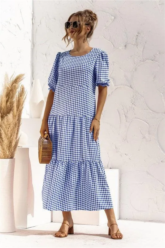 Azelea Plaid Dress