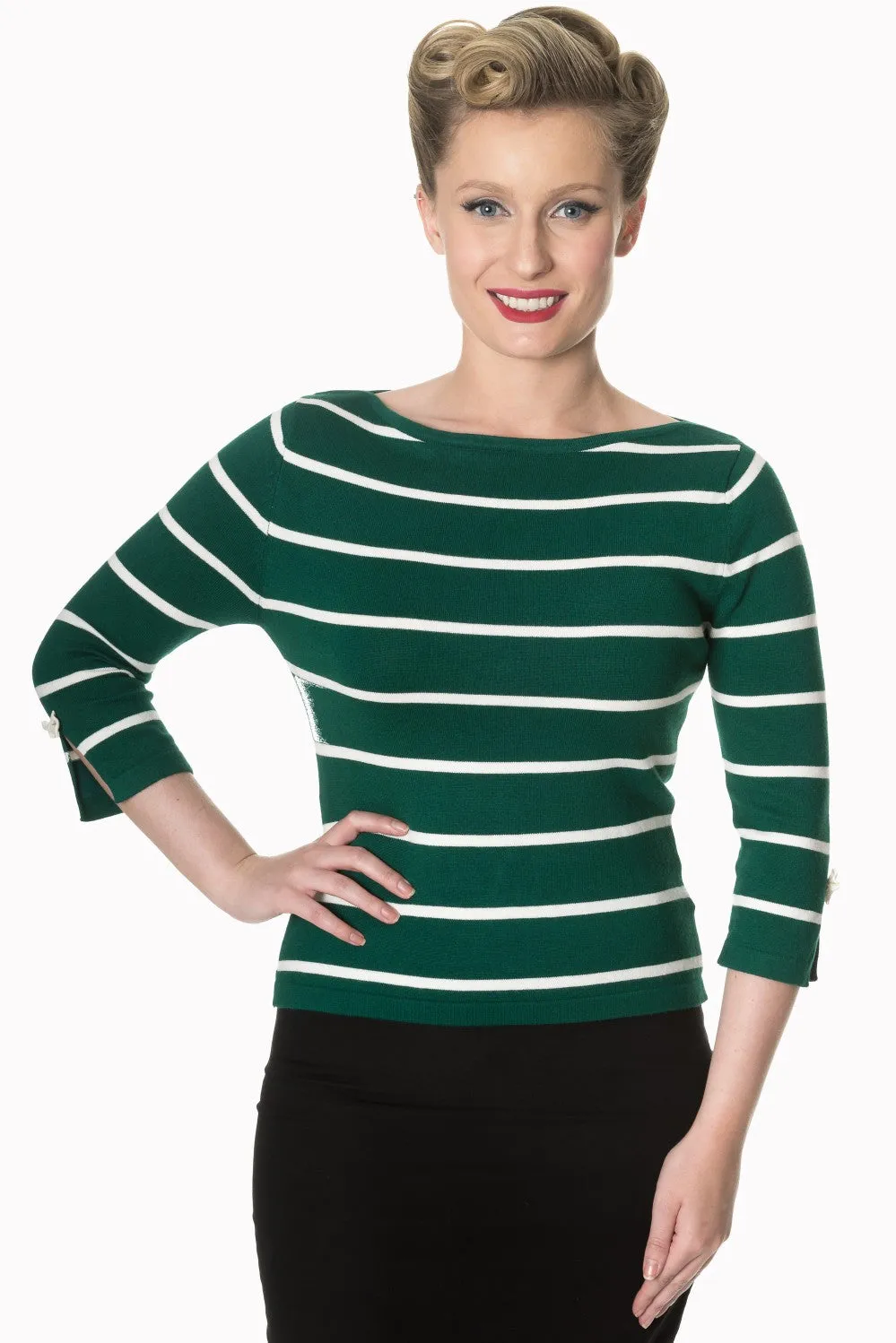 Banned Apparel - Stripes Please! Knit Jumper