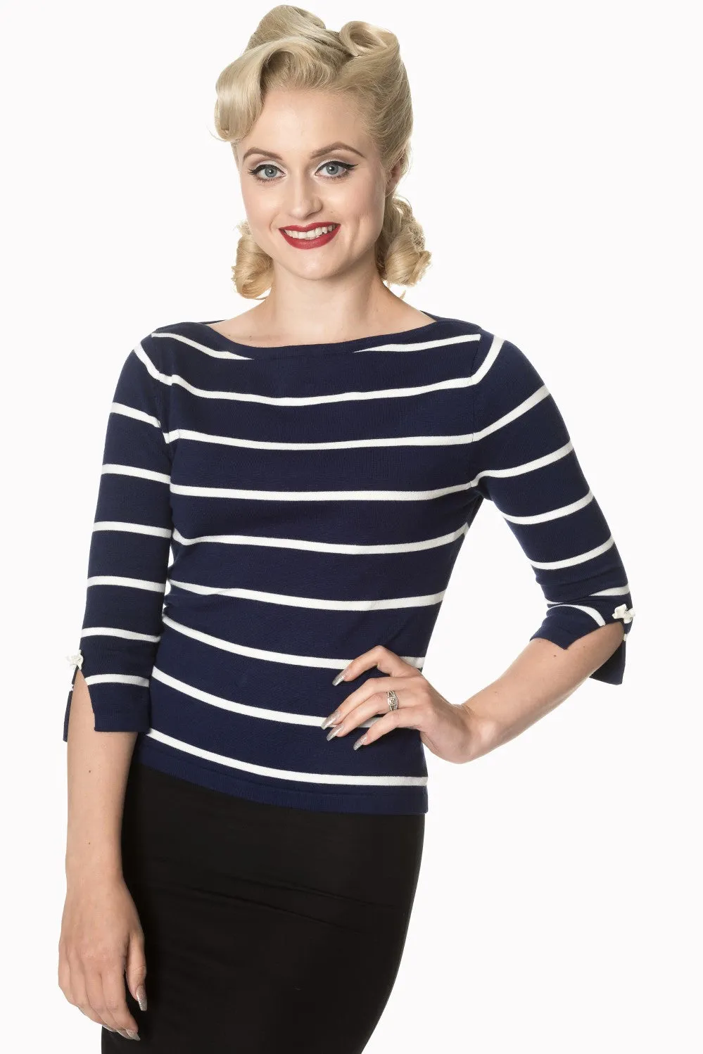 Banned Apparel - Stripes Please! Knit Jumper
