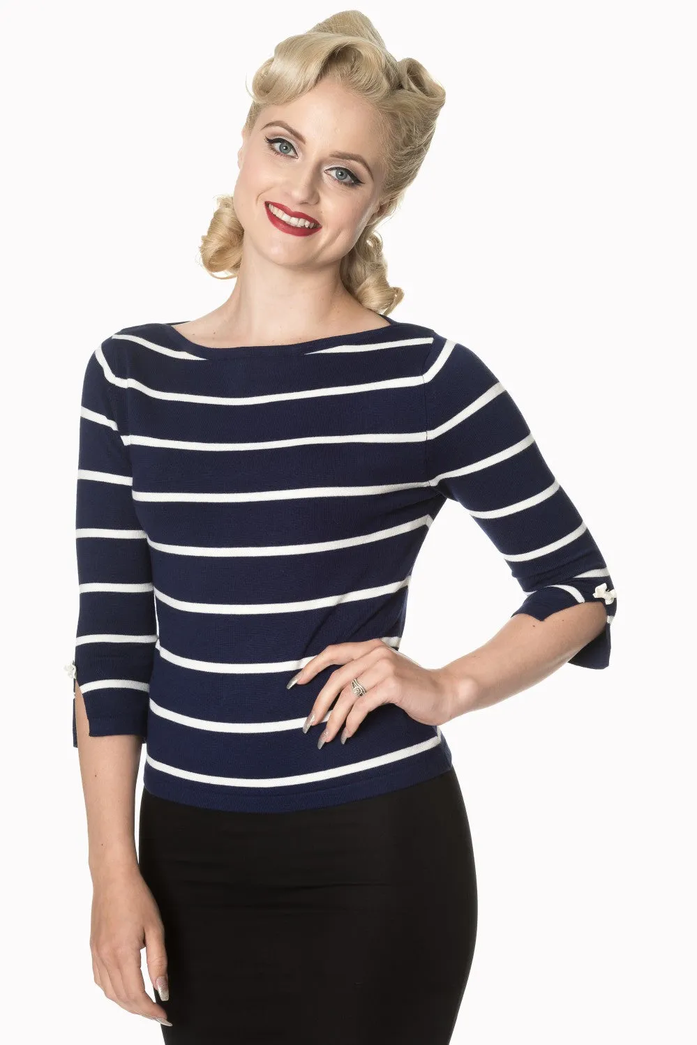 Banned Apparel - Stripes Please! Knit Jumper