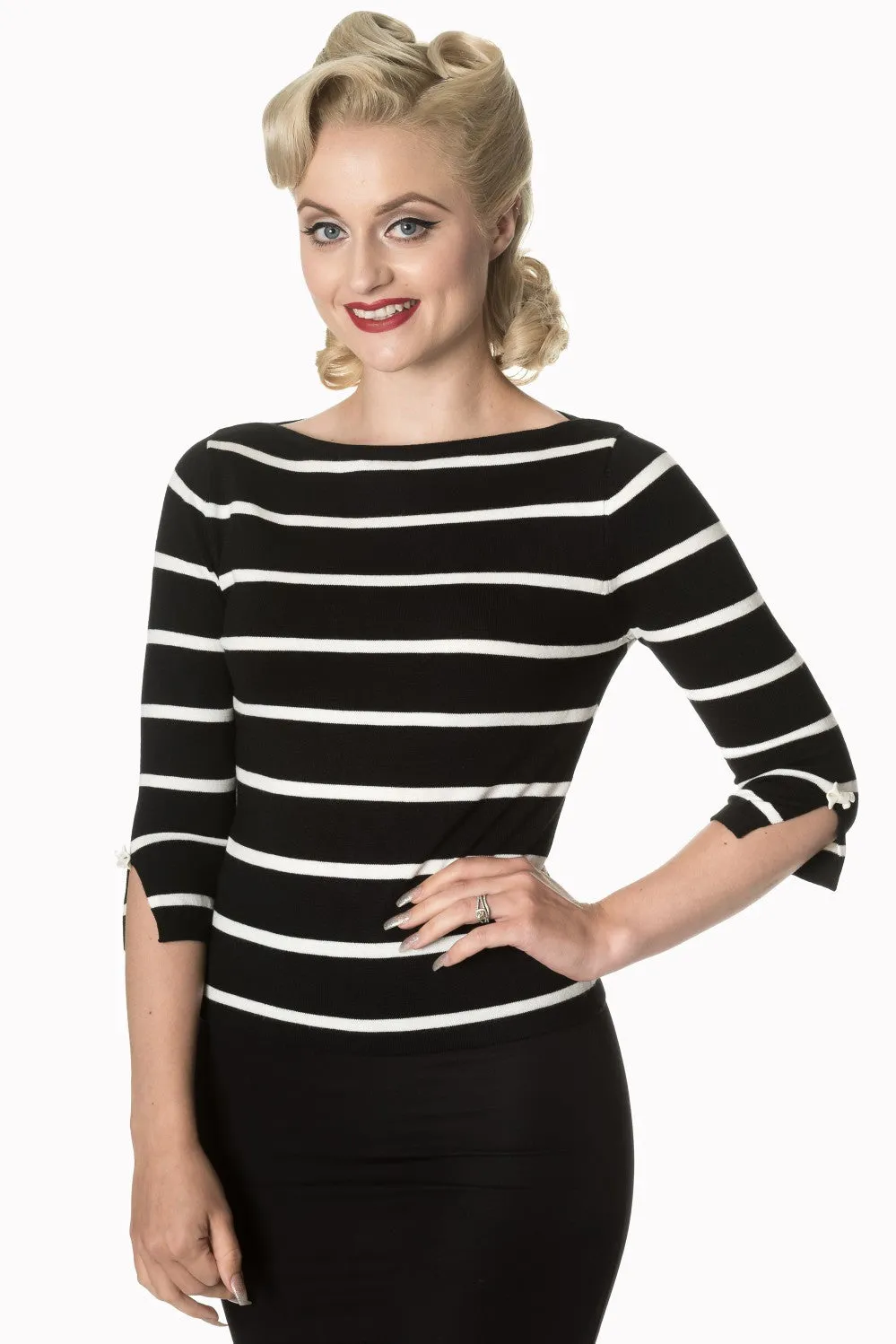 Banned Apparel - Stripes Please! Knit Jumper