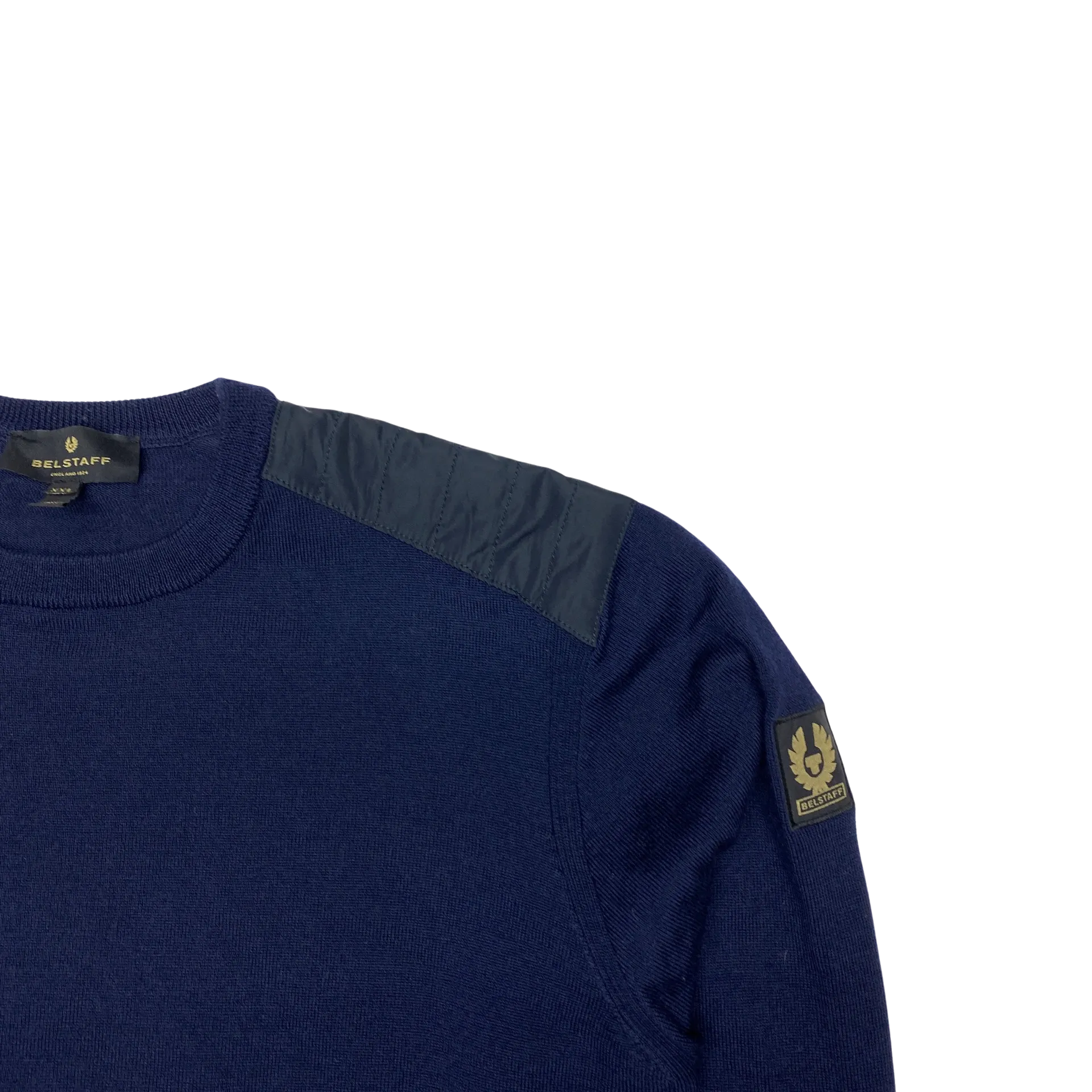 Belstaff Navy Blue Knit