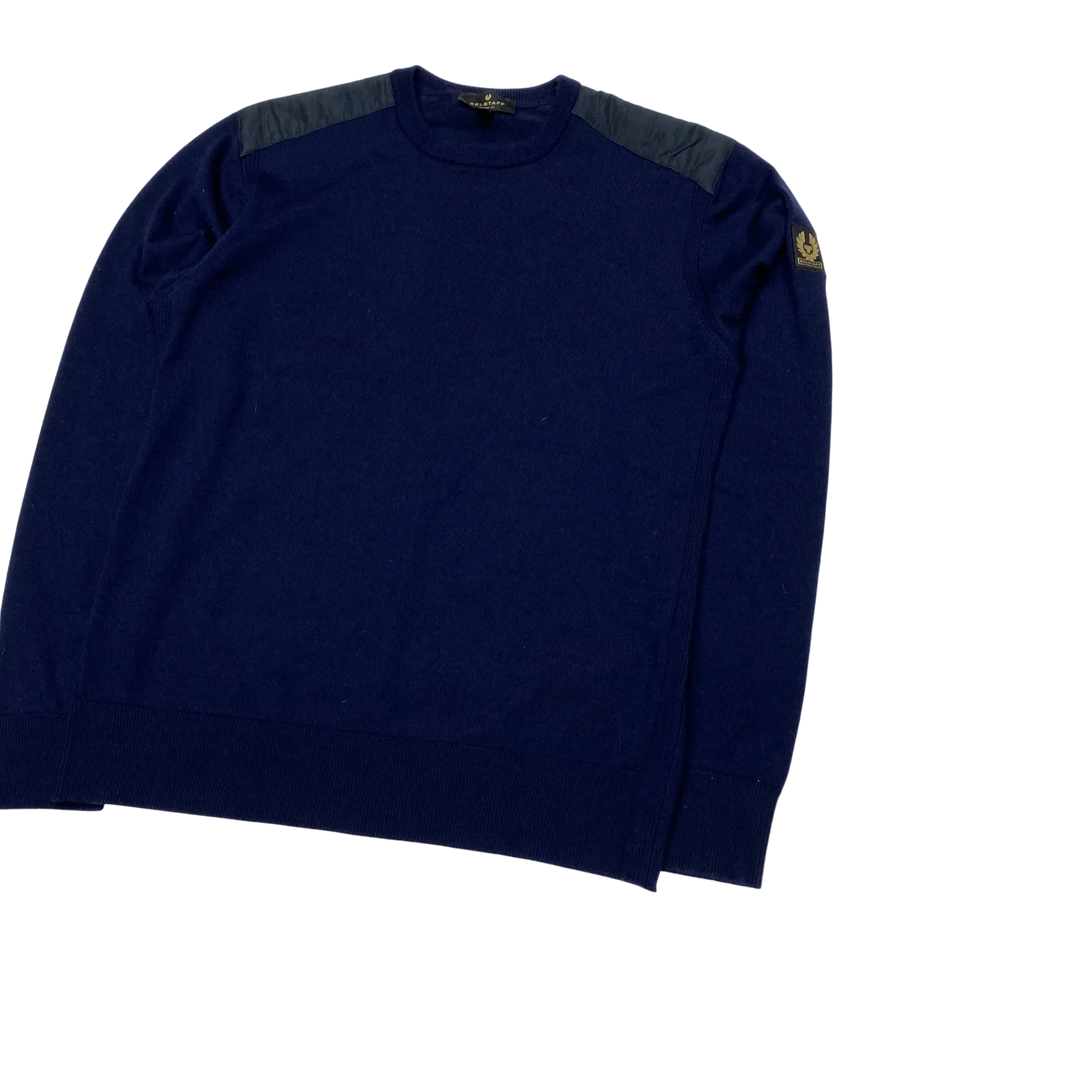 Belstaff Navy Blue Knit