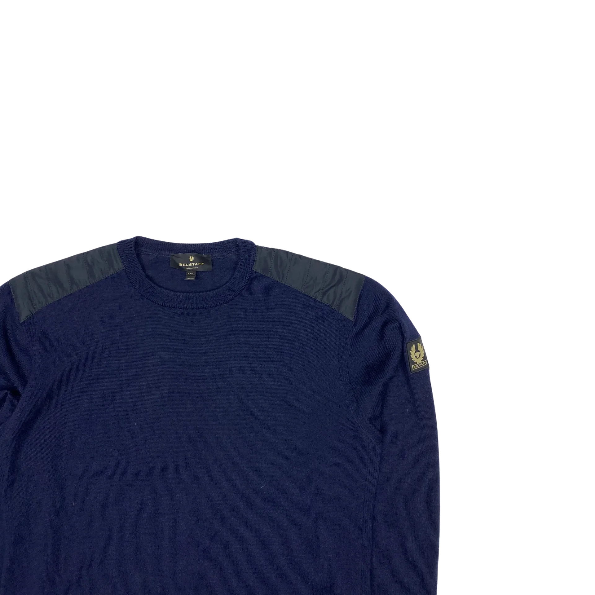 Belstaff Navy Blue Knit