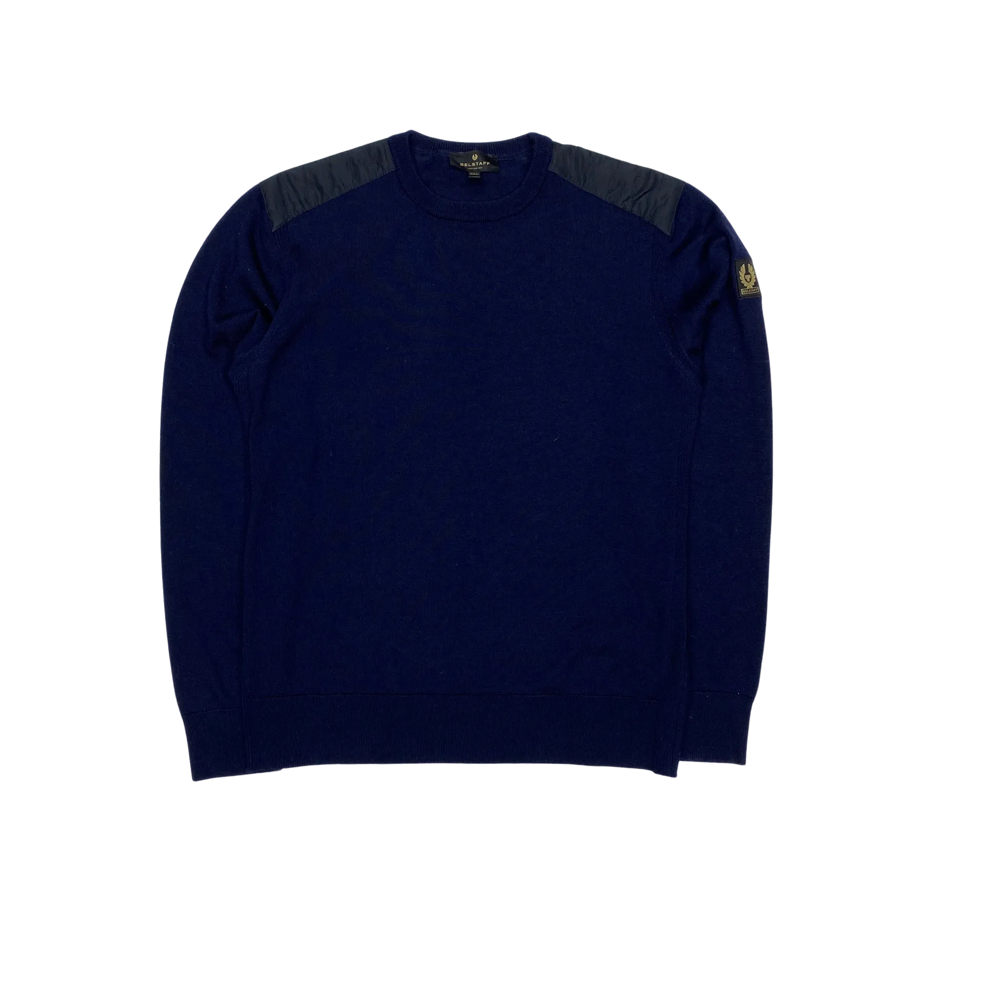 Belstaff Navy Blue Knit