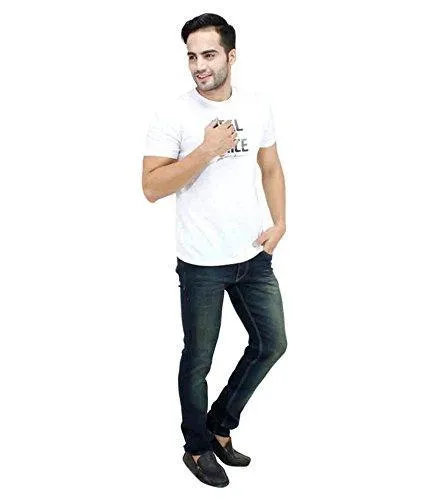 Ben Martin Men's Regular Fit Jeans (BMW-JJ3-GREEN-P6-36_Dark Blue_36)