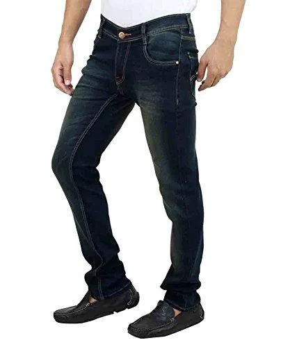 Ben Martin Men's Regular Fit Jeans (BMW-JJ3-GREEN-P6-36_Dark Blue_36)
