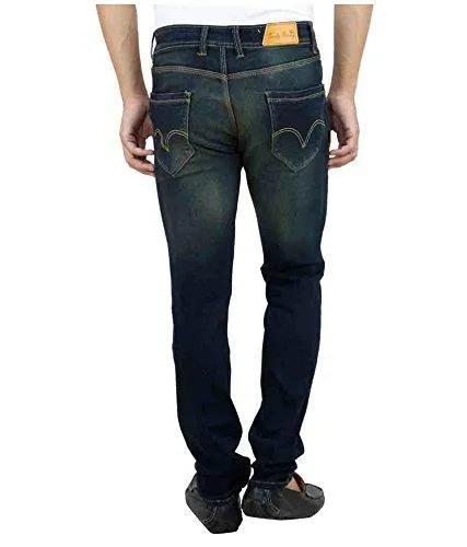 Ben Martin Men's Regular Fit Jeans (BMW-JJ3-GREEN-P6-36_Dark Blue_36)