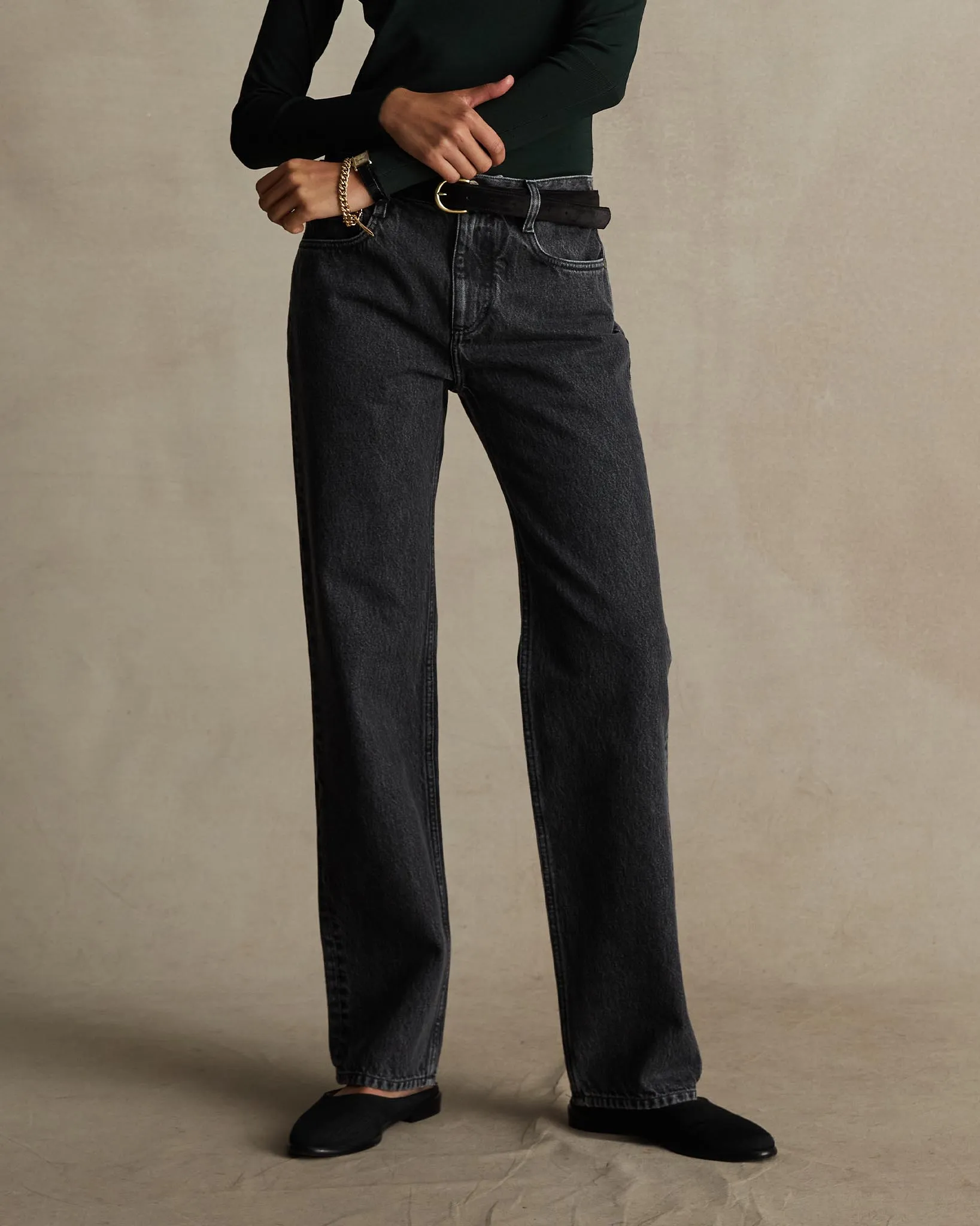 Black Peta Jeans