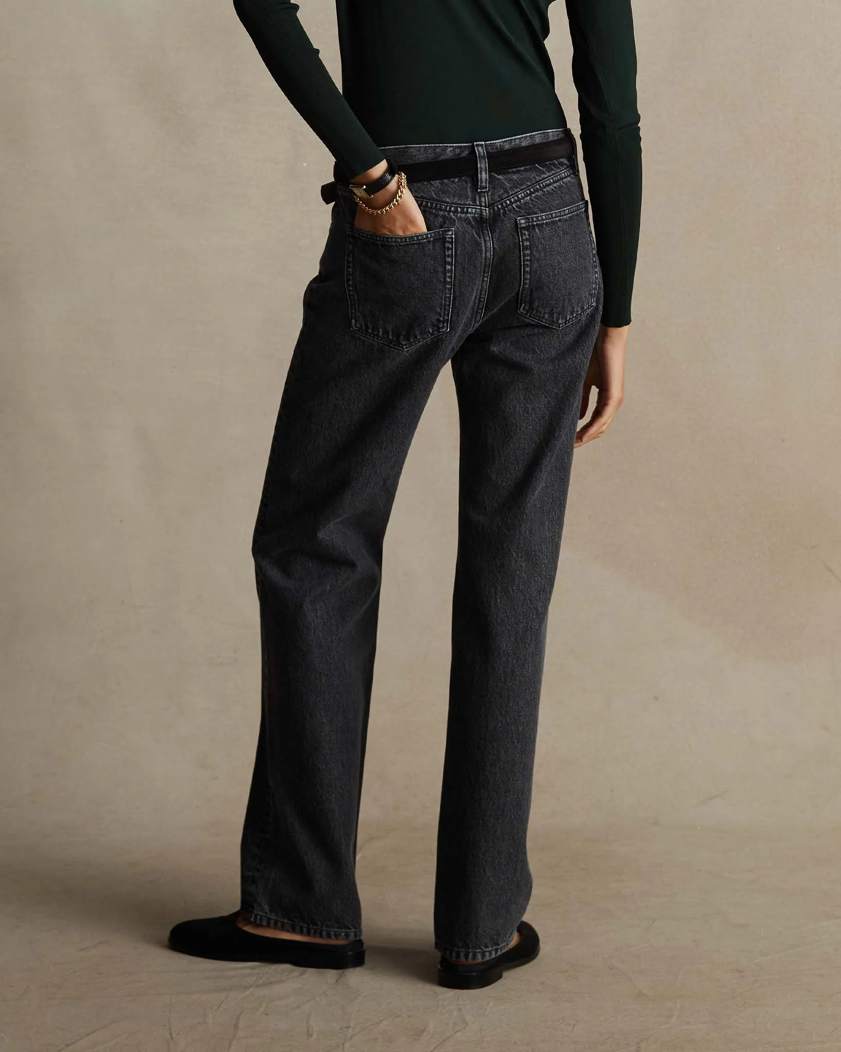 Black Peta Jeans