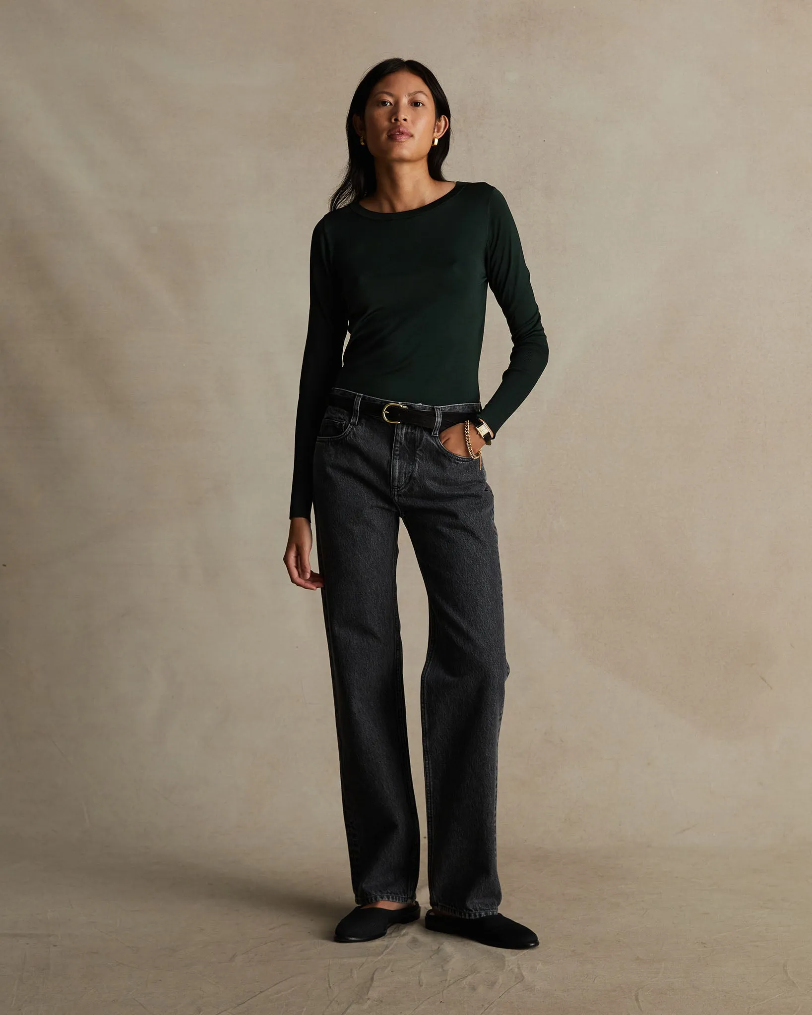Black Peta Jeans