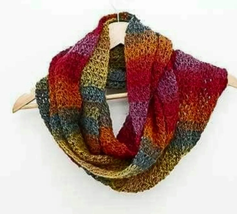 Boho Infinity Scarf Crochet Kit