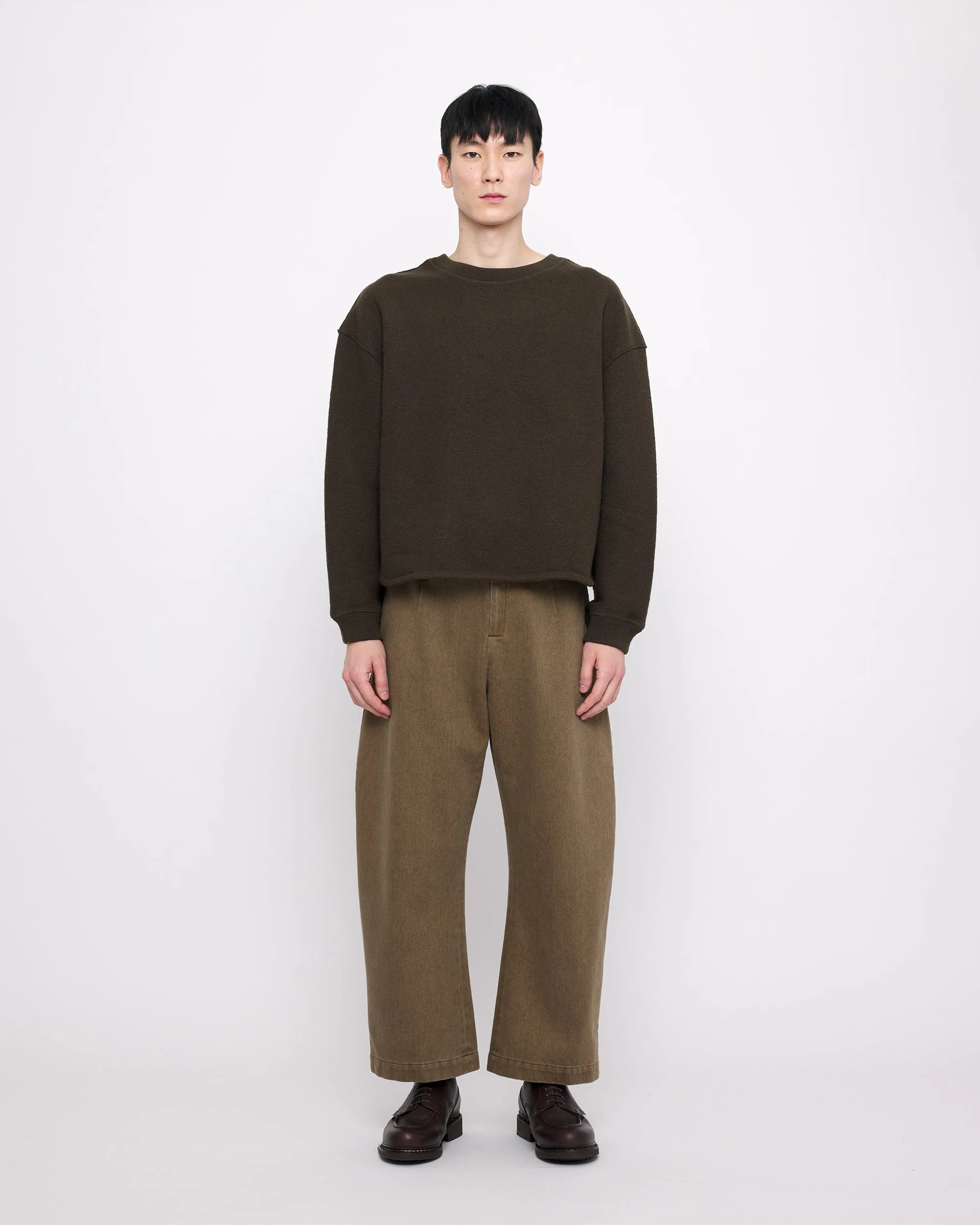 Boiled Wool Keepsake - FW24 - Olive