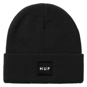 Box logo beanie - Black