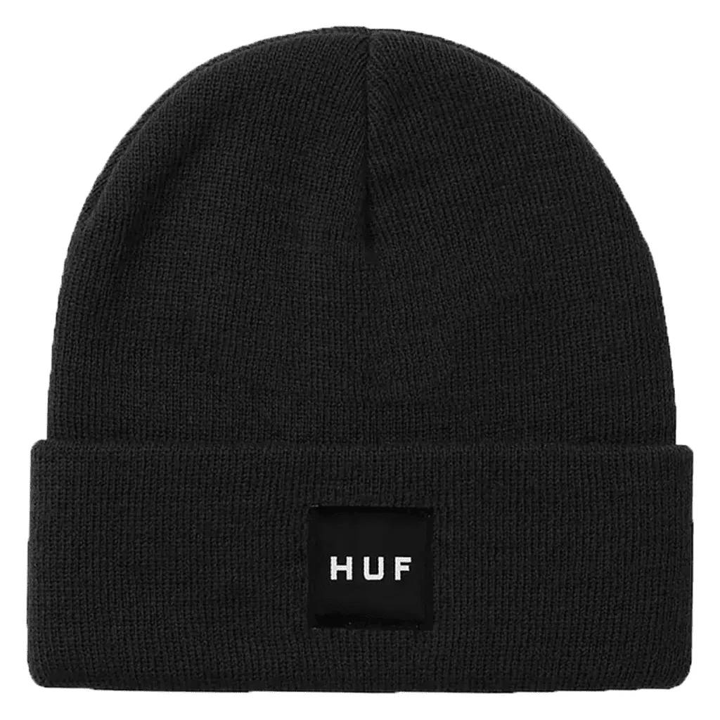 Box logo beanie - Black