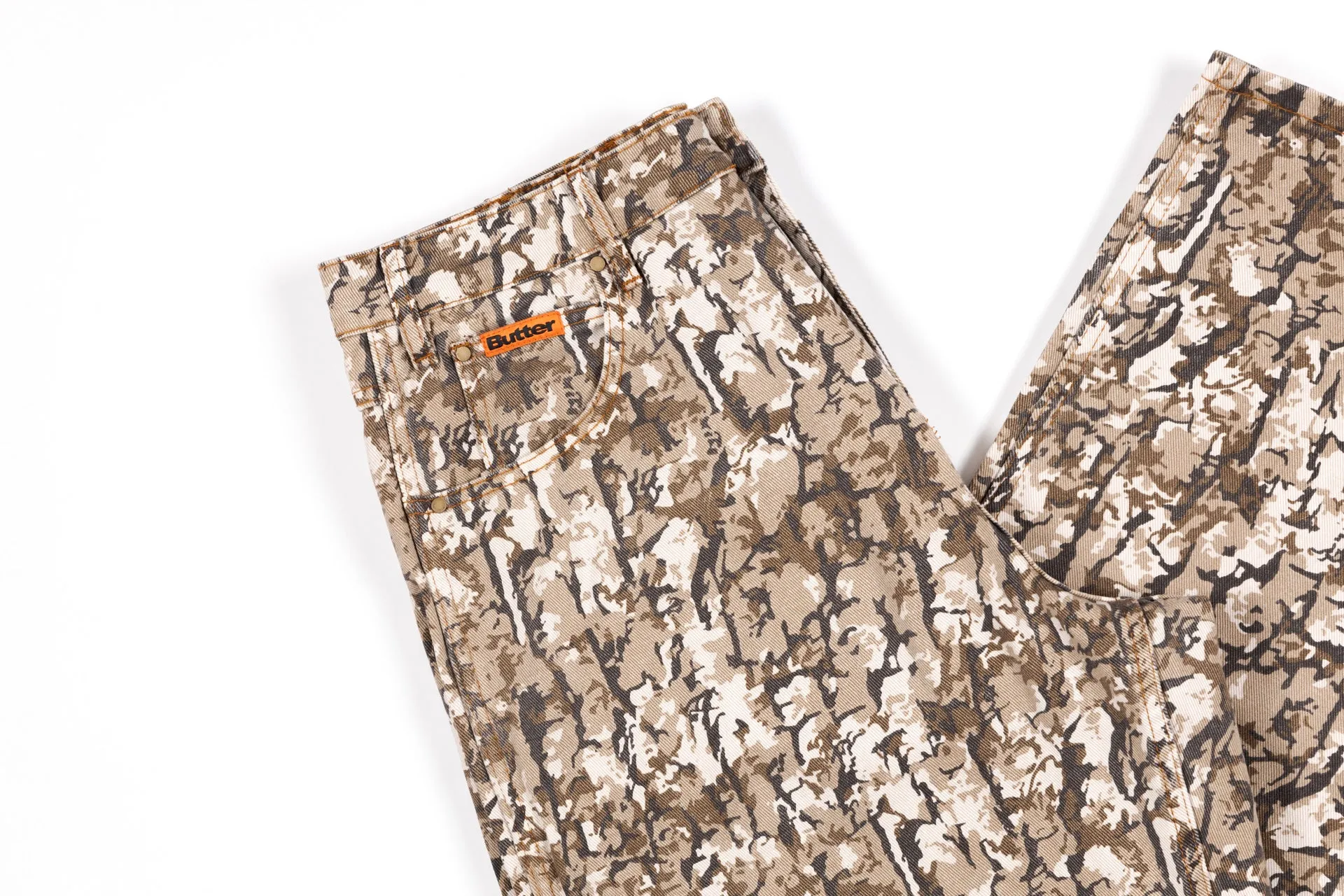 Butter Goods Bark Camo Denim Jeans