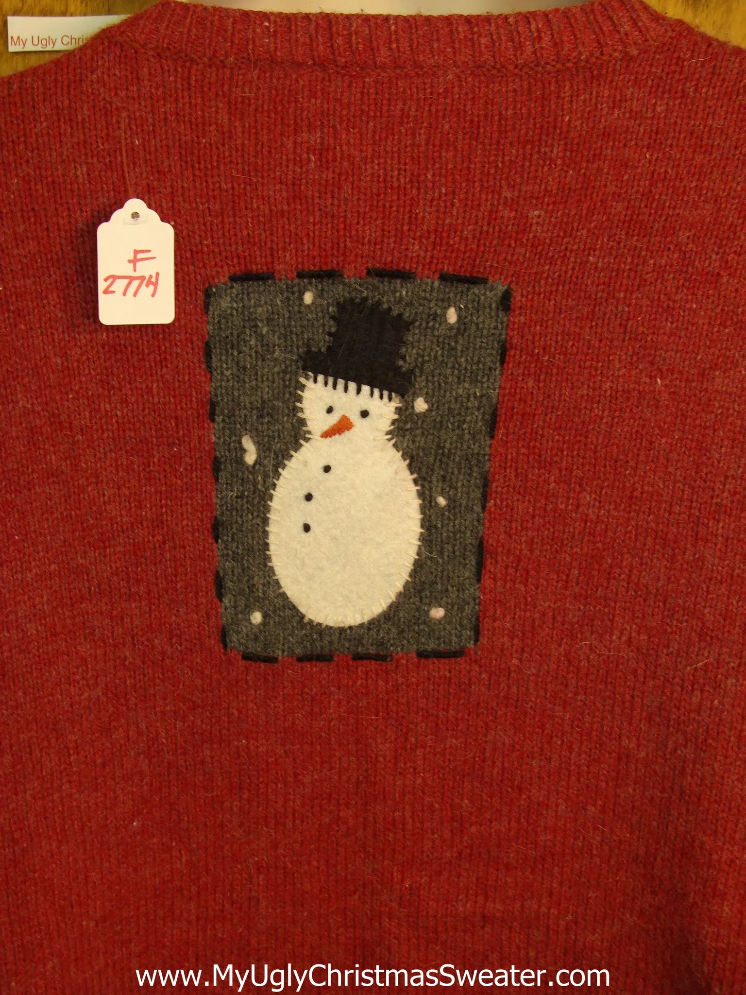 Cheap Patchwork Cheesy Christmas Jumper Sweater