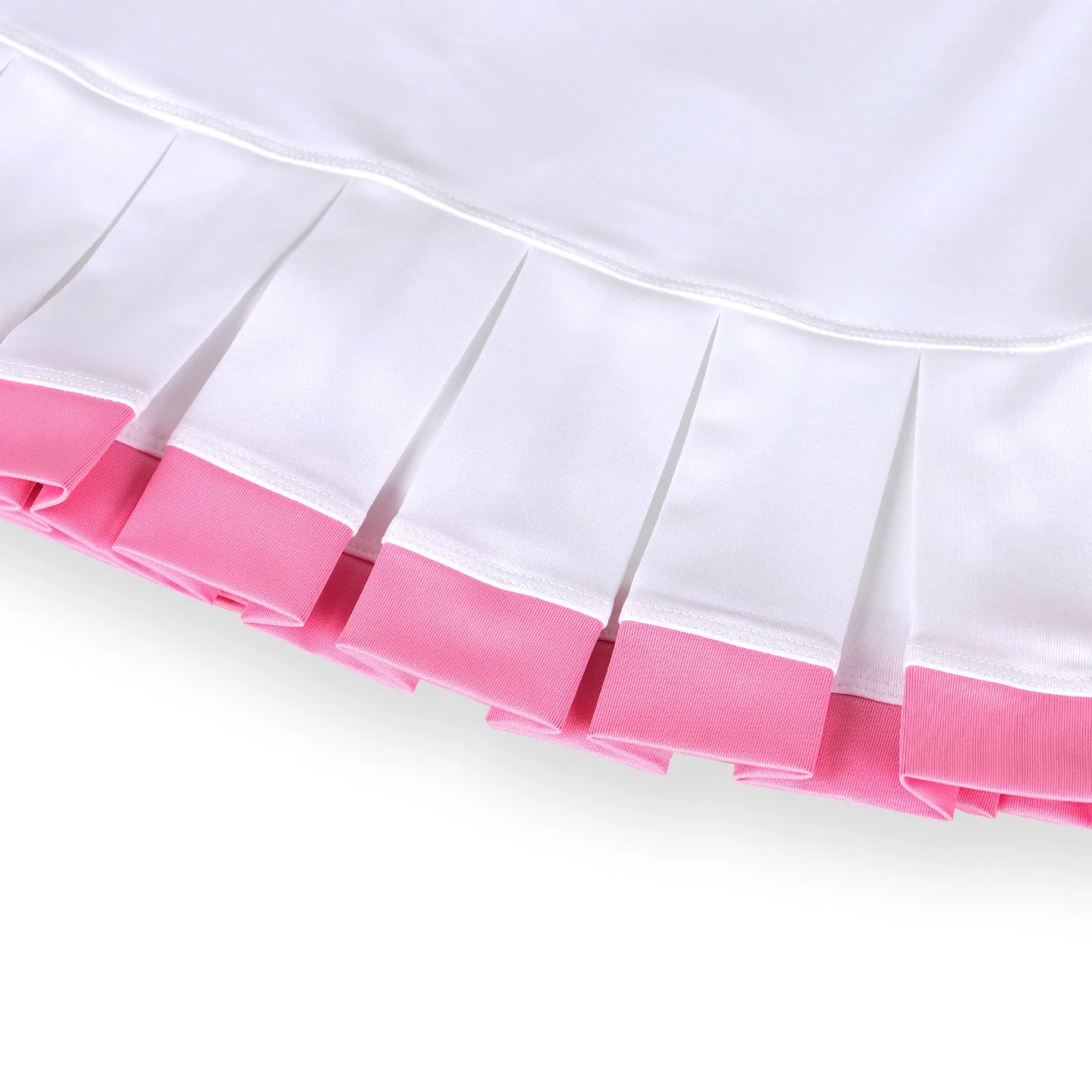 #Cottage Court White Pleat Skirt - New!