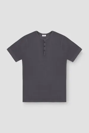 Crew Neck Basic T-Shirt For Men - Forged Iron