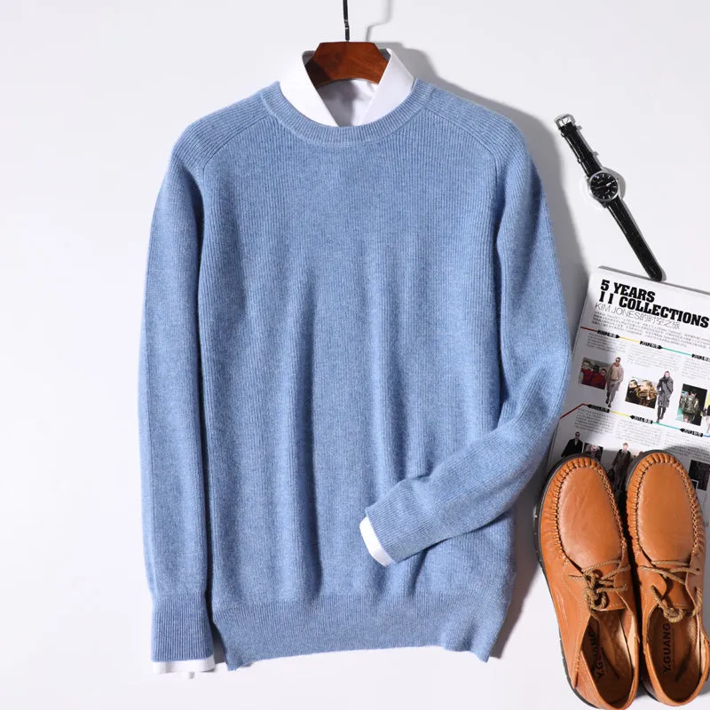 Dapper Crew Neck Merino Sweater