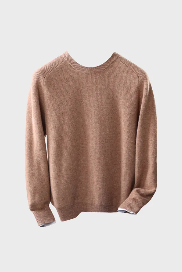 Dapper Crew Neck Merino Sweater