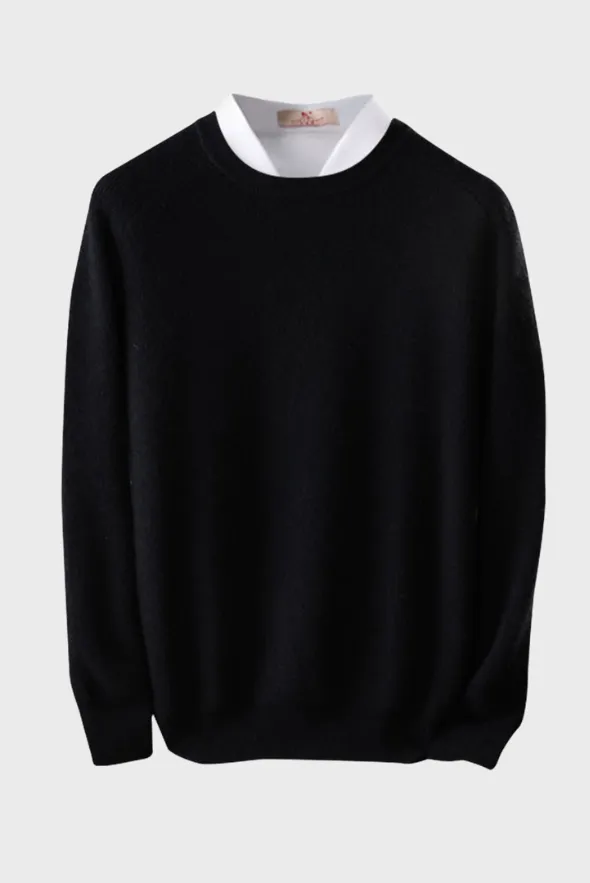 Dapper Crew Neck Merino Sweater