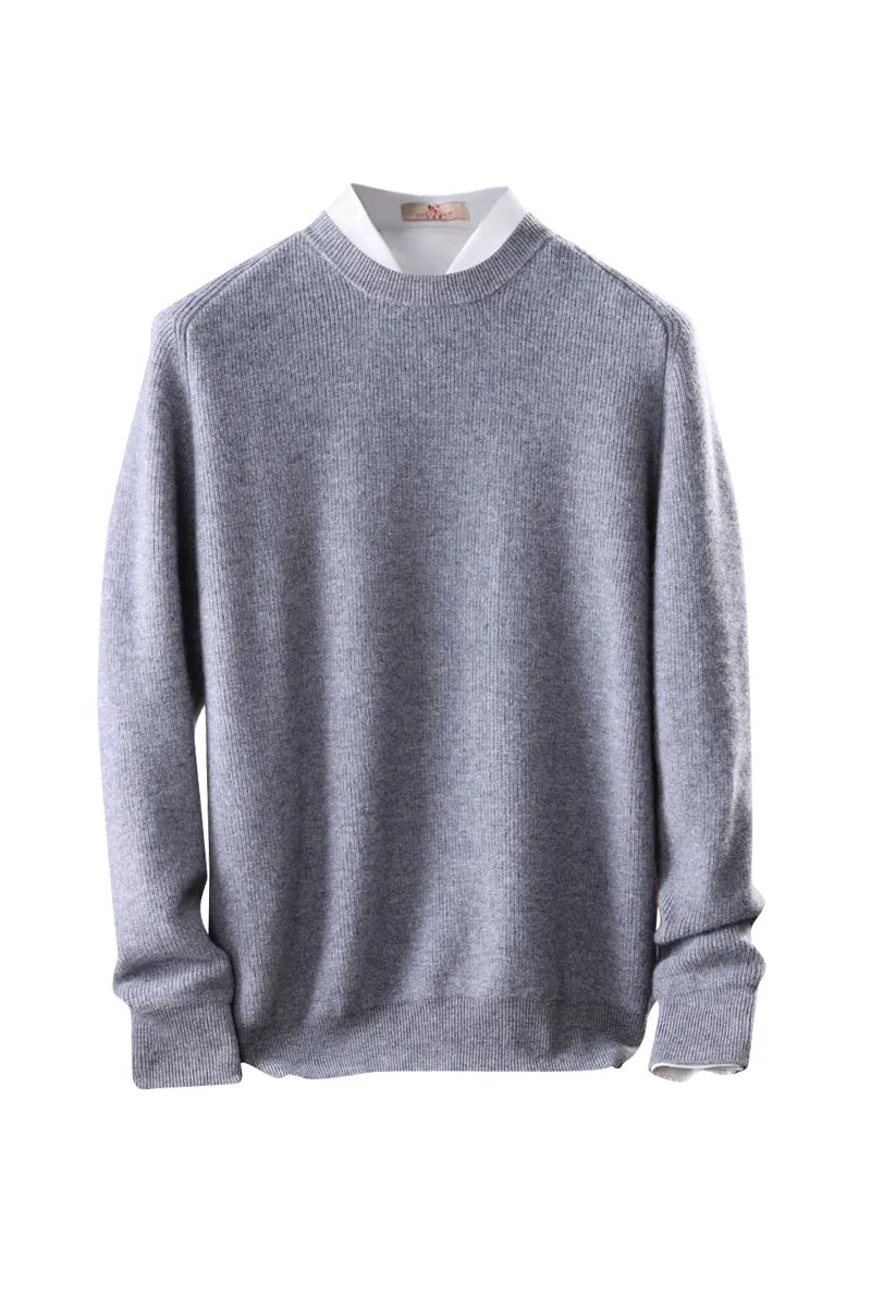 Dapper Crew Neck Merino Sweater
