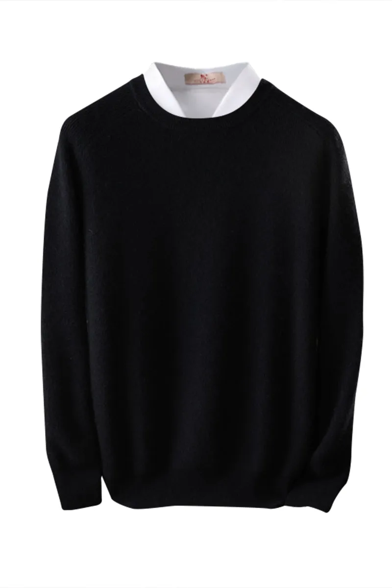 Dapper Crew Neck Merino Sweater