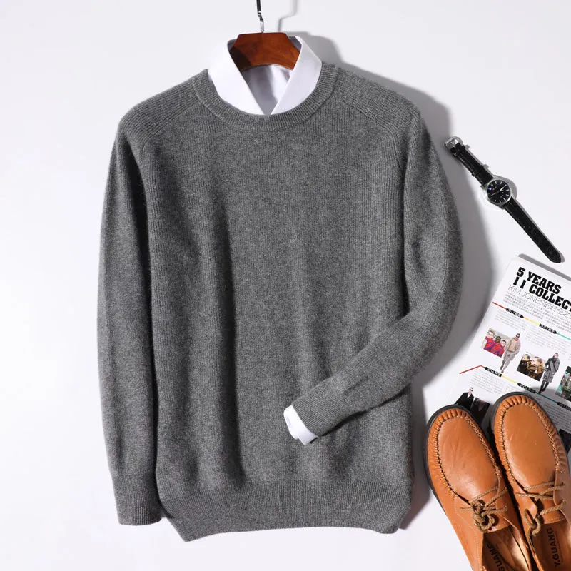 Dapper Crew Neck Merino Sweater