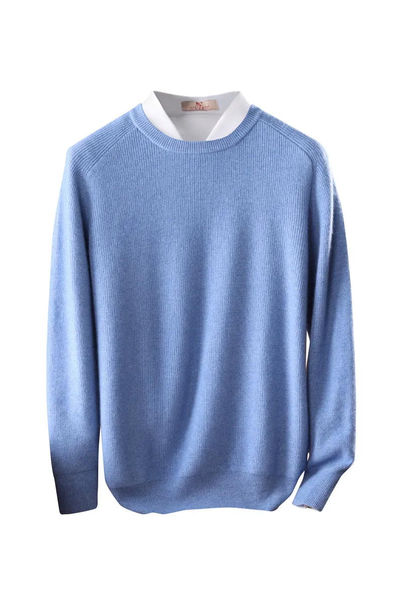 Dapper Crew Neck Merino Sweater