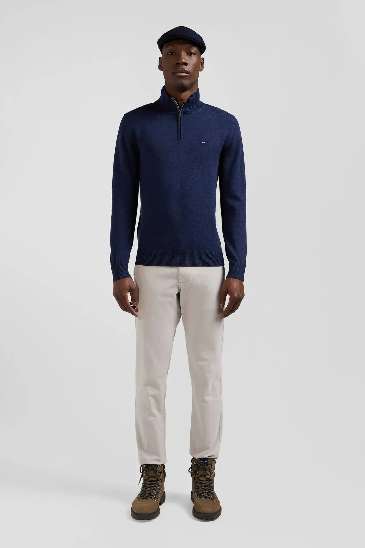 Eden Park Cotton Wool Quarter Zip