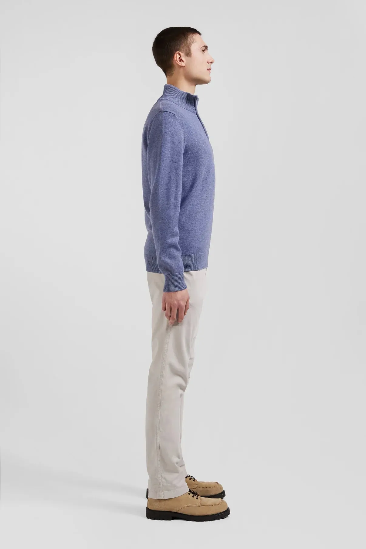 Eden Park Cotton Wool Quarter Zip