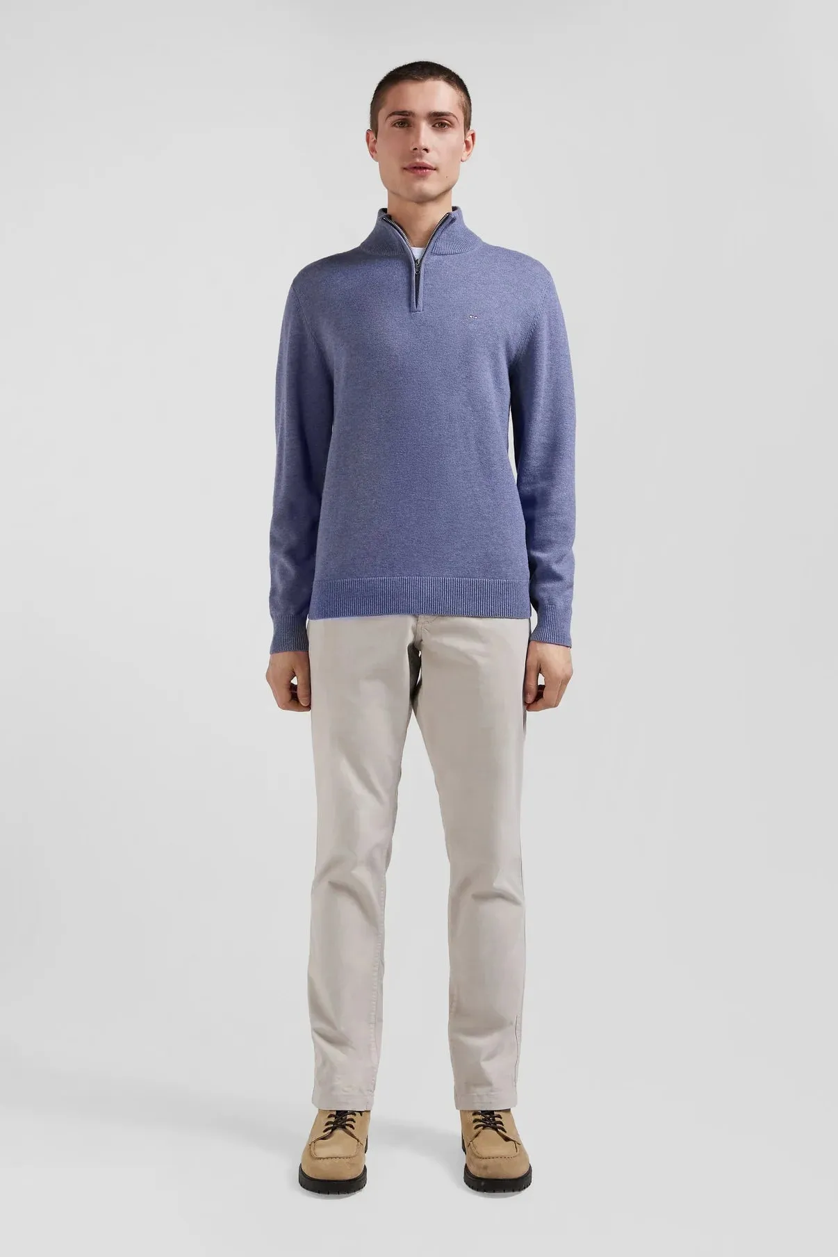 Eden Park Cotton Wool Quarter Zip