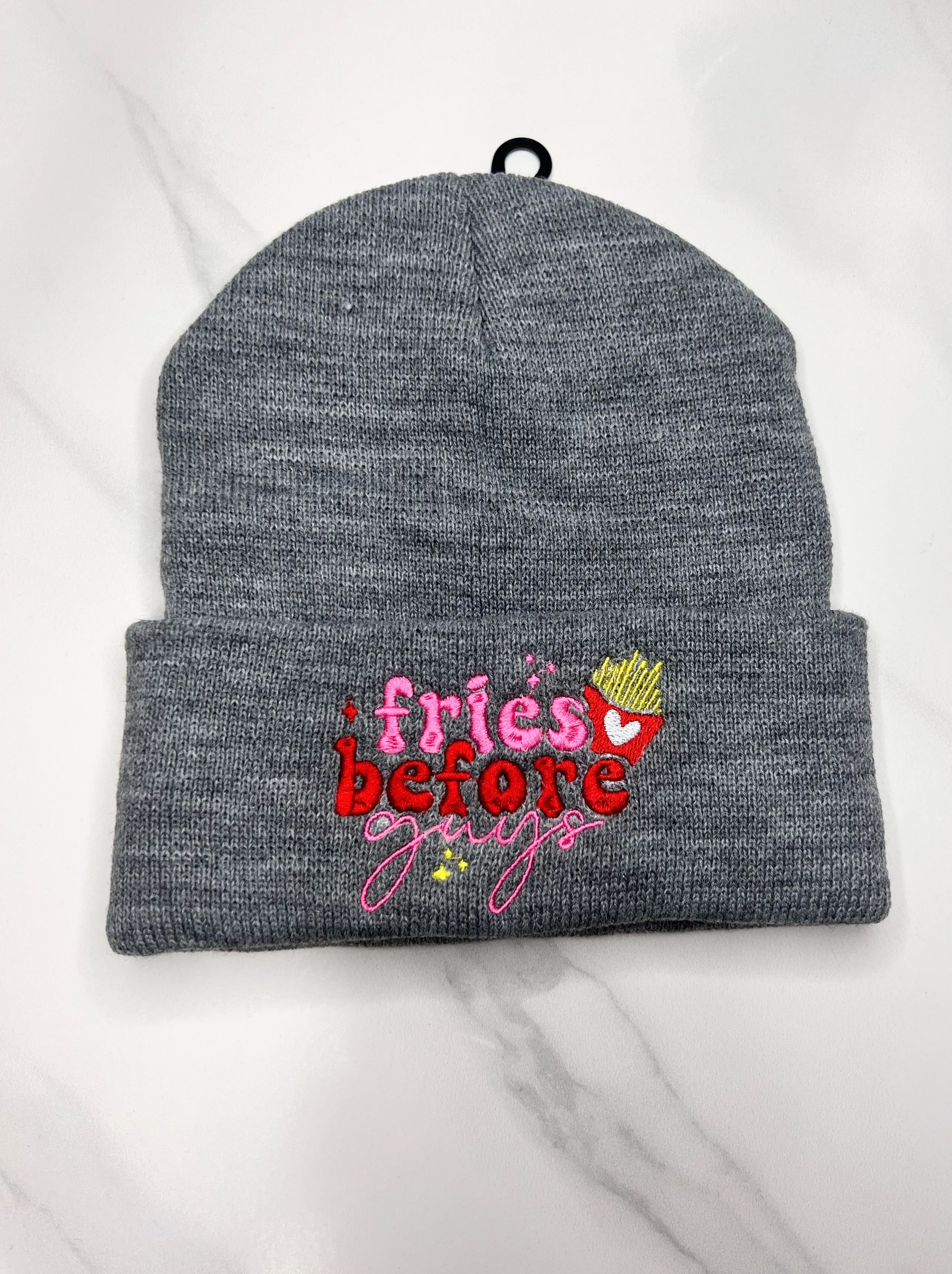 Fries Before Guys Beanie