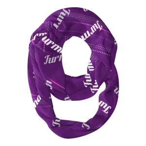 Furman Paladins Repeat Logo Game Day Collegiate Women Light Weight Ultra Soft Infinity Scarf by Vive La Fete