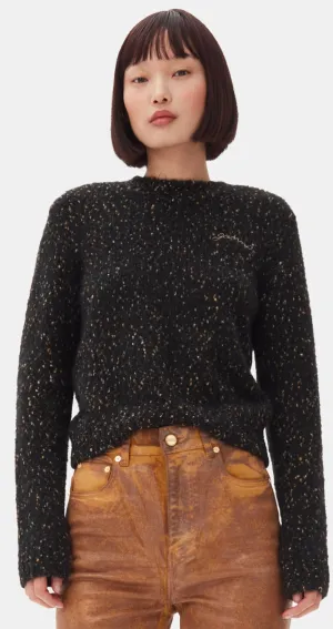 Ganni Alpaca Cotton Mix O-Neck
