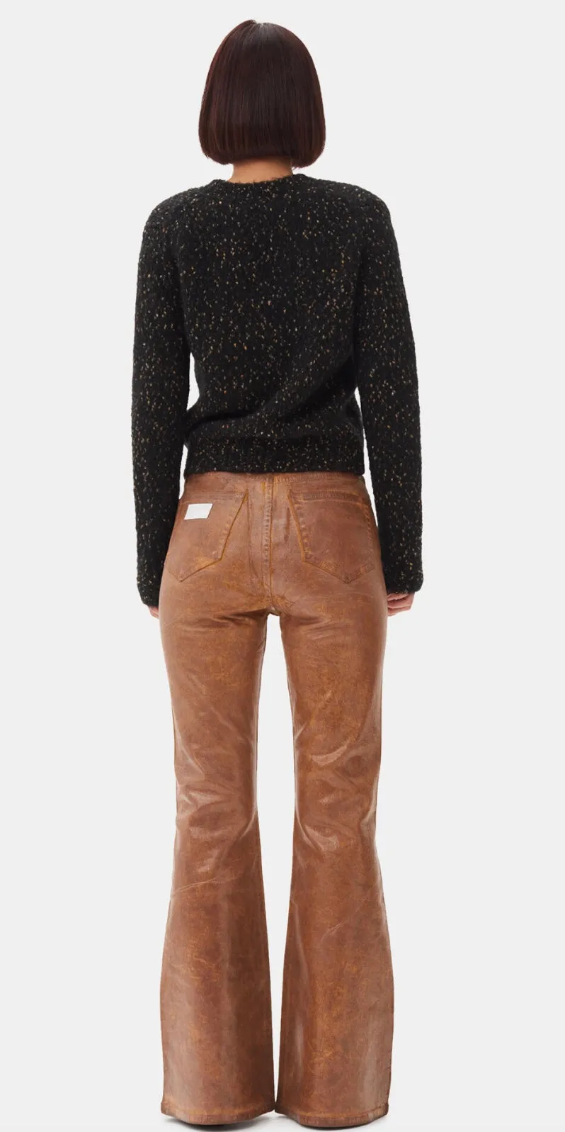 Ganni Alpaca Cotton Mix O-Neck