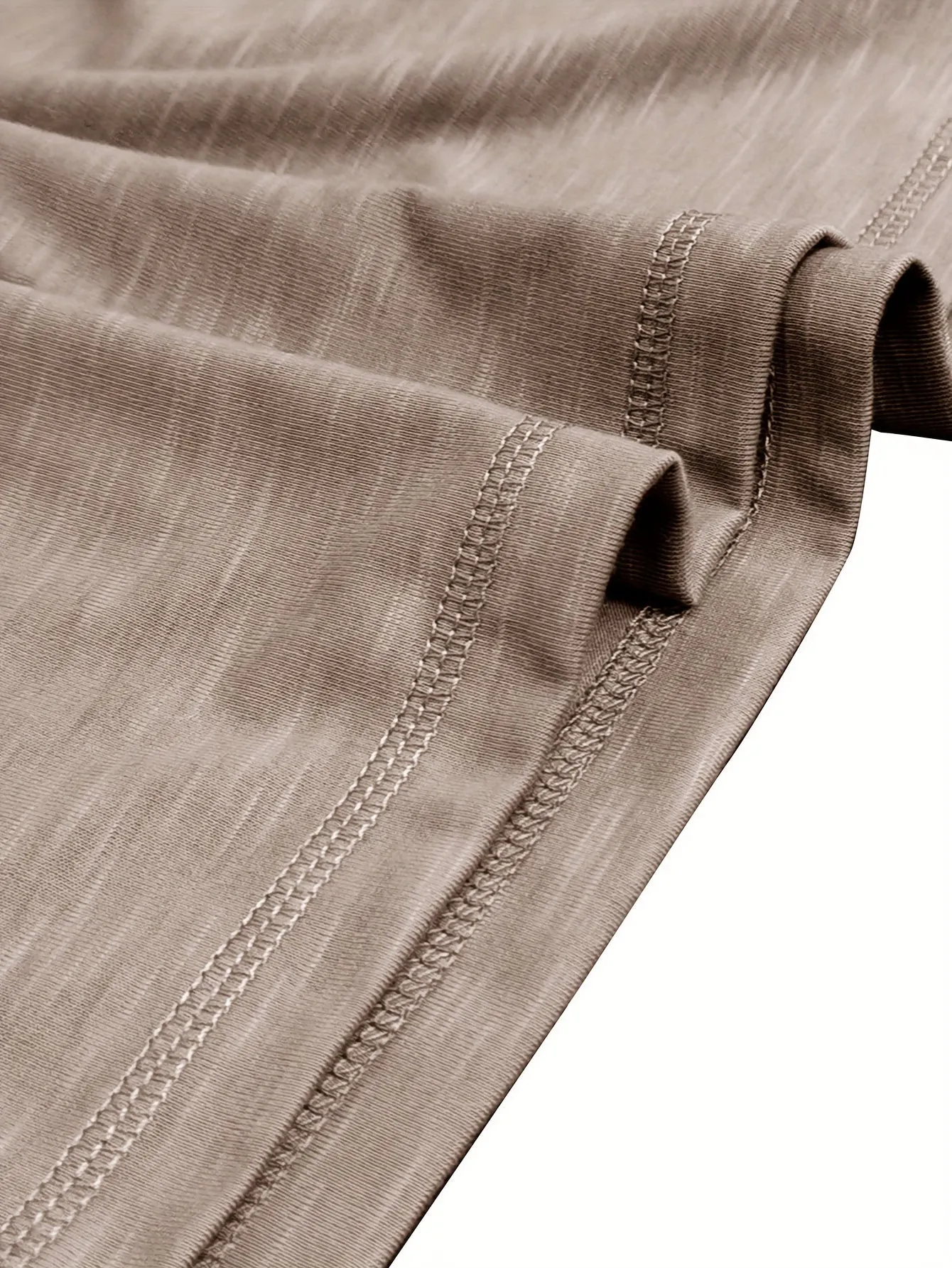HeerFit - Heren Lange Mouw Henley Shirt met Klassieke Knoopsluiting