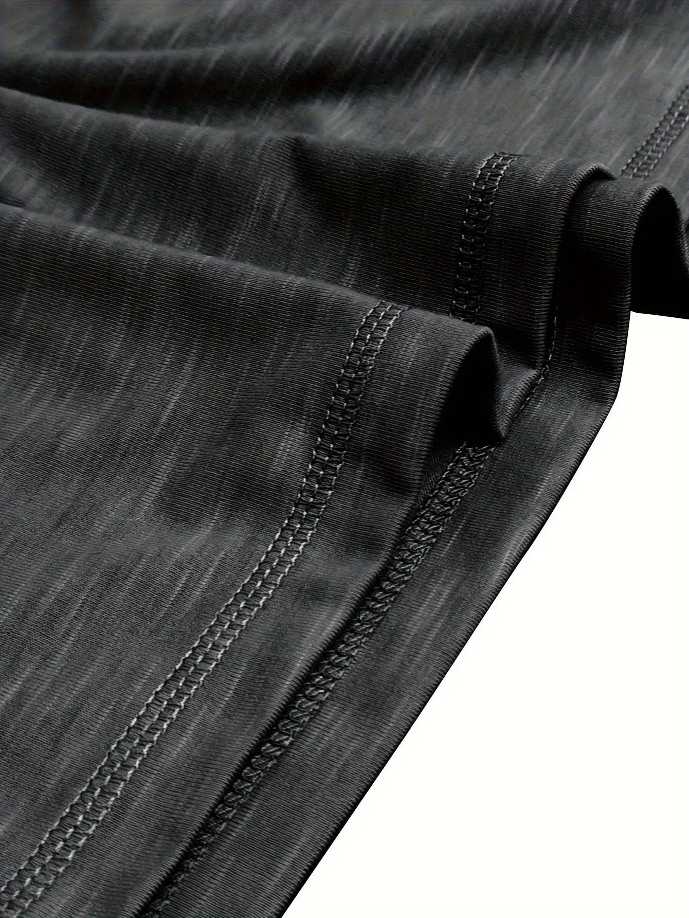HeerFit - Heren Lange Mouw Henley Shirt met Klassieke Knoopsluiting